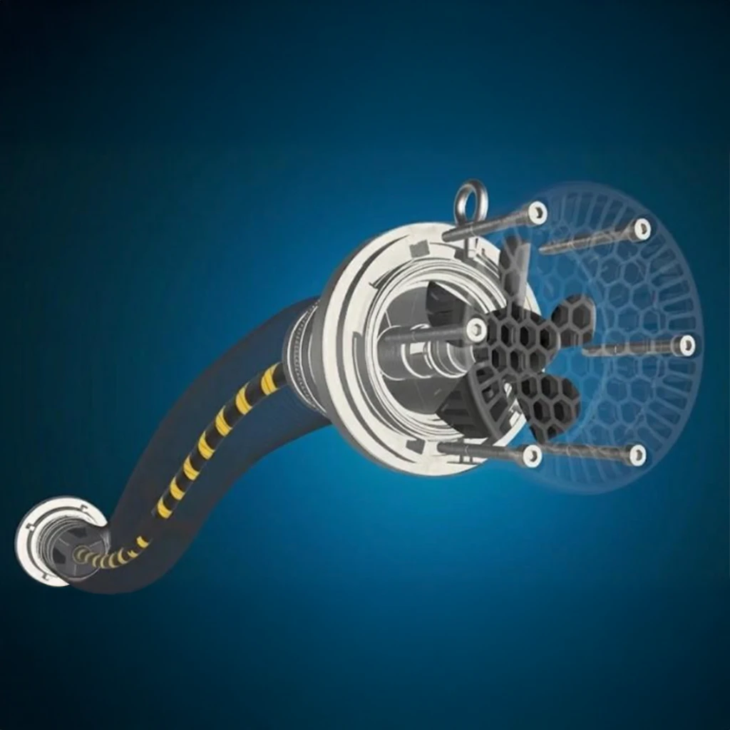 Kube Pompa Patentli Emiş Sistemi